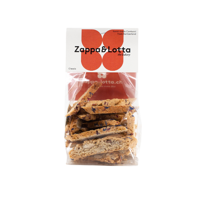Zappa & Lotta Cantucci Classic vor weissem Hintergrund.