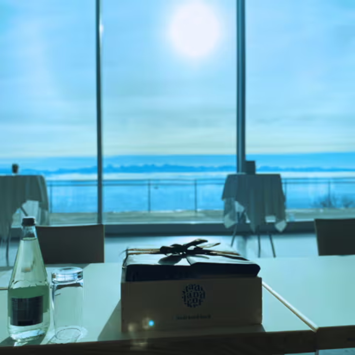 Siemens Geschenkkorb in einem Büro