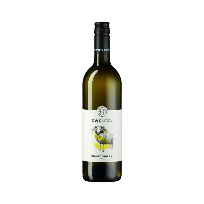 Chardonnay Solo Zweifel vor transparentem Hintergrund