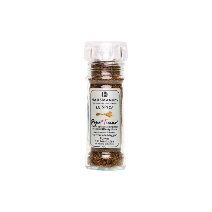 Pepe "Ticino" in Tessiner Single Malt Whisky gelagert vor weissem Hintergrund