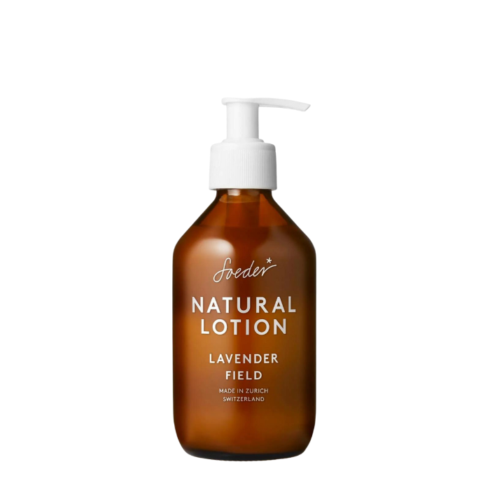 Soeder Naturlotion Lavender Field 250ml vor weissem Hintergrund