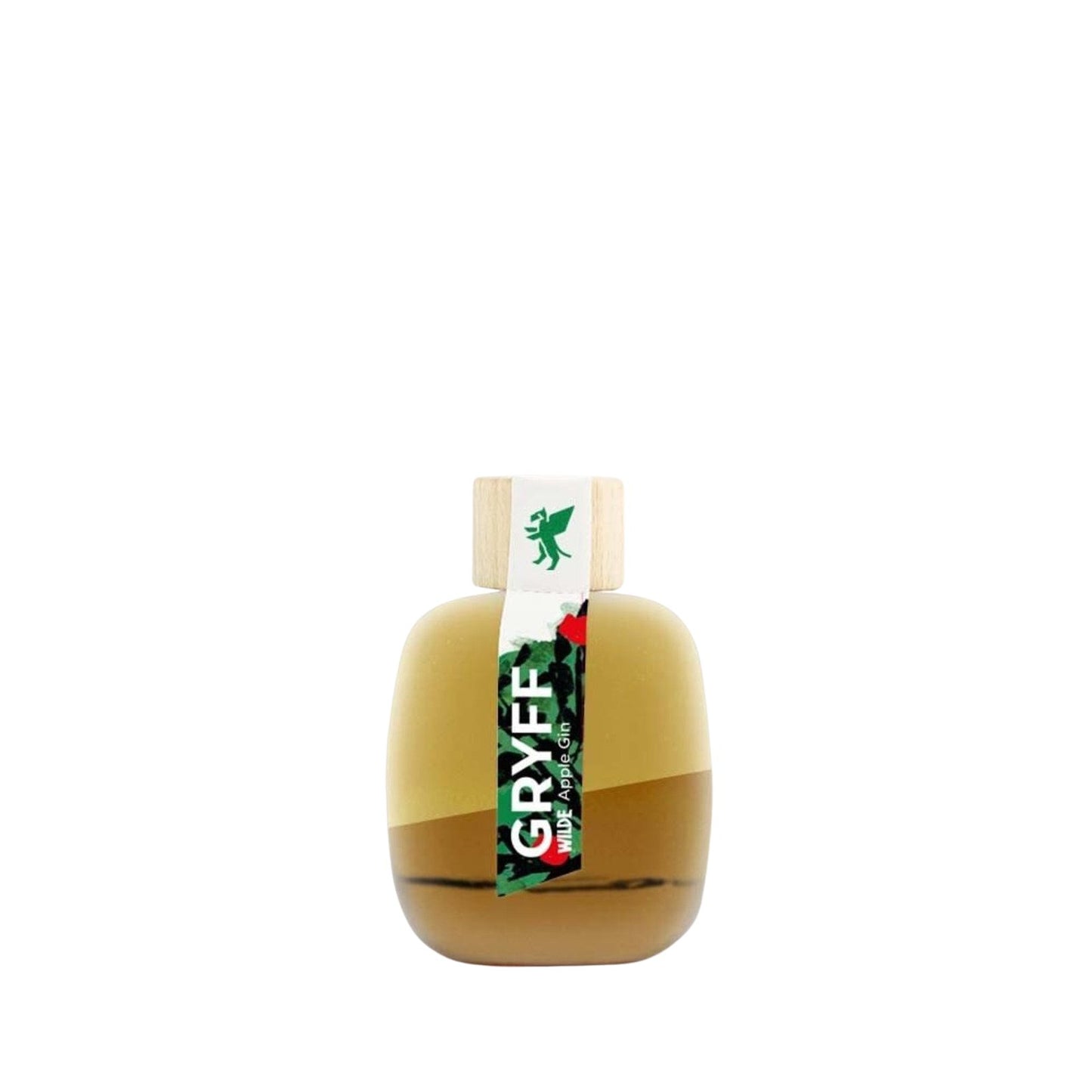 Gryff Spirits Wilde Apple Gin vor weissem Hintergrund.