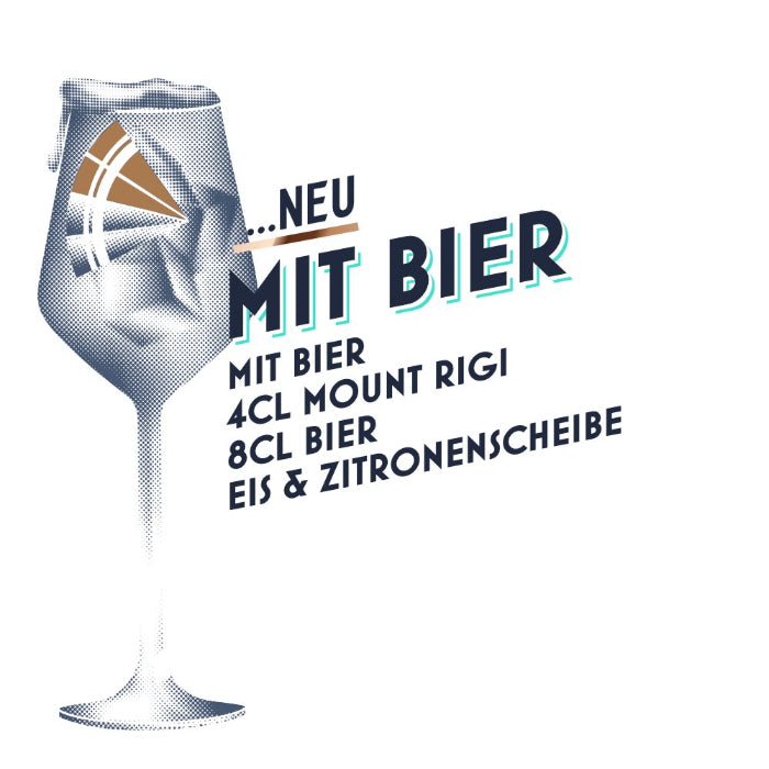 Mount Rigi Likör Rezept vor weissem Hintergrund