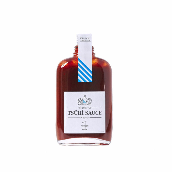 Tsüri Sauce No. 1  vor weissem Hintergrund.