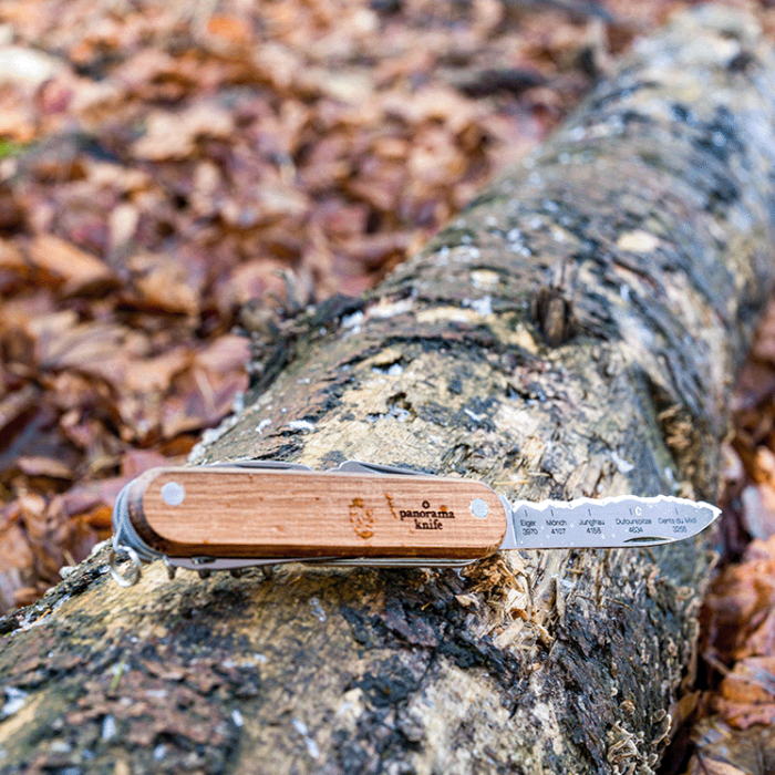 PanoramaKnife im Wald 