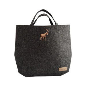 Shopper Alpenchic Steinbock dunkelgrau