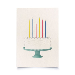 Geburtstagskuchen Grusskarte - #shop_# - #geschenkkoerbe# - #geschenkkorb# - #geschenke# - #geschenkideen#