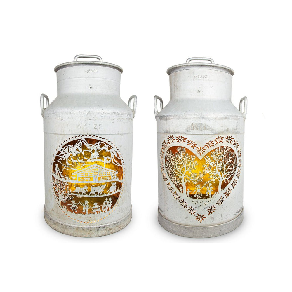 Milchkanne Laterne L’Originale «Les Amoureux» - #shop_# - #geschenkkoerbe# - #geschenkkorb# - #geschenke# - #geschenkideen#