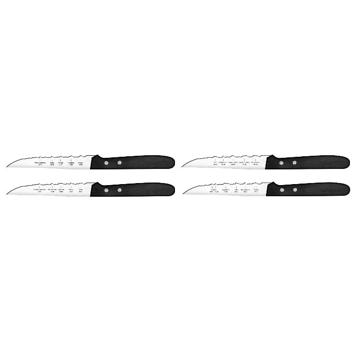 Panoramaknife Steakmesser-Set Best of Switzerland vor weissem Hintergrund