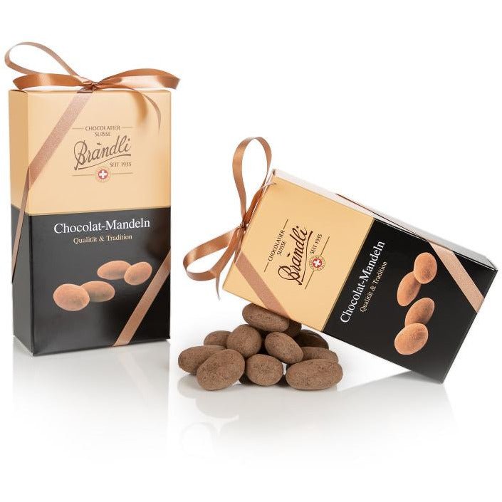 Schokoladenmandeln von der Confiserie Brändli - #shop_# - #geschenkkoerbe# - #geschenkkorb# - #geschenke# - #geschenkideen#